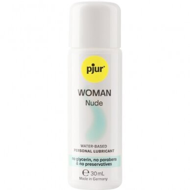 pjur WOMAN Nude lubrikantas moterims 30 ml (natūralus)