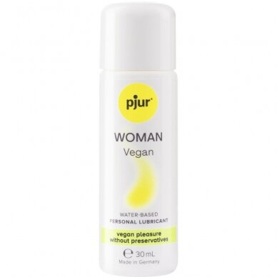 pjur WOMAN Vegan lubrikantas moterims 30 ml (veganiškas)