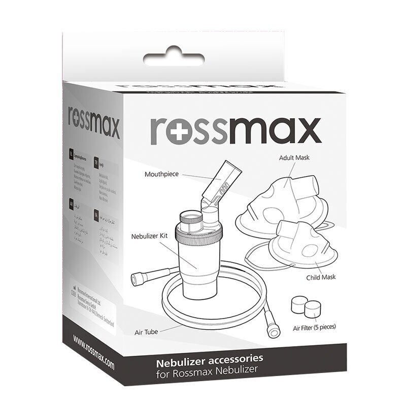 Rossmax inhaliatoriaus priedų rinkinys
