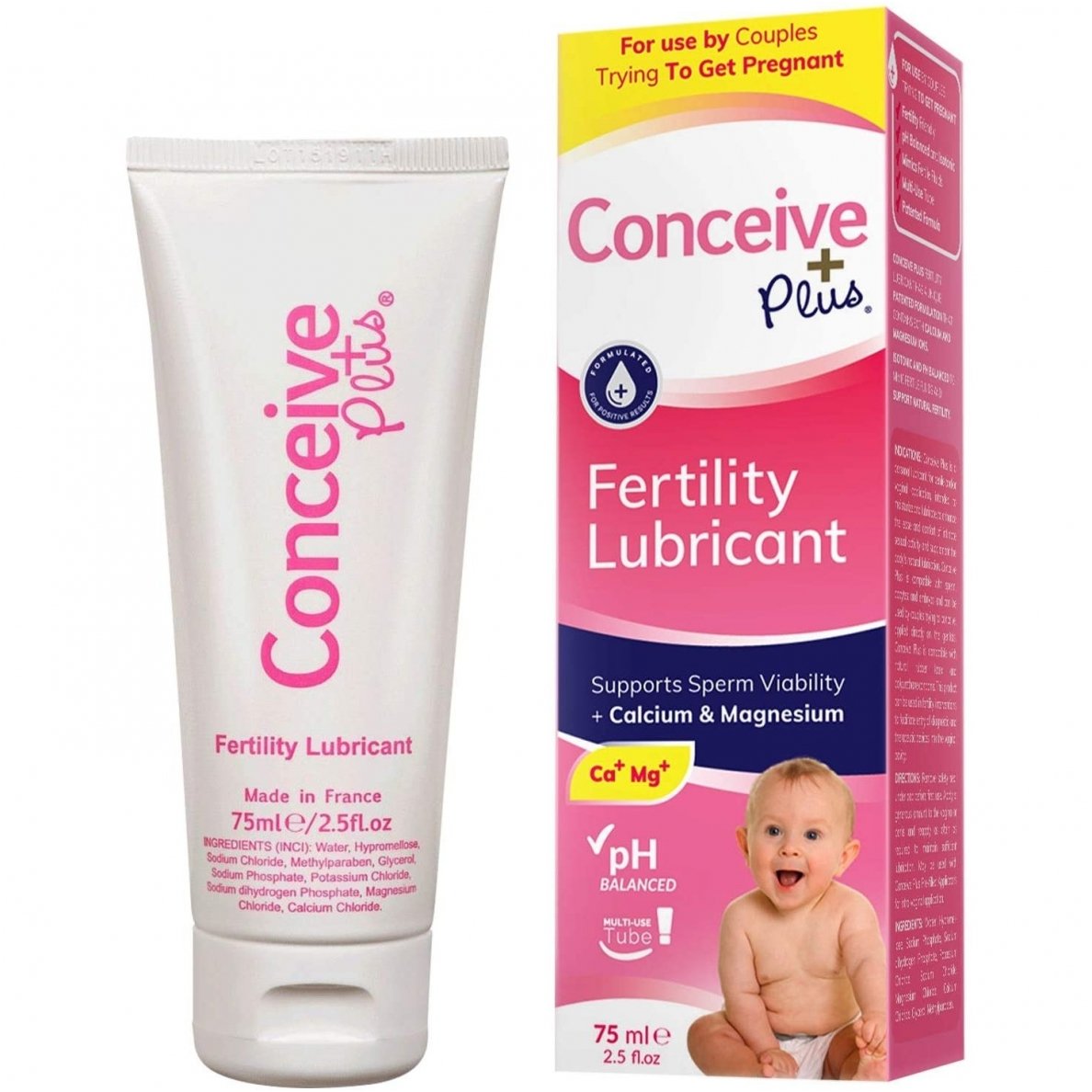 Sasmar vaisingumo lubrikantas Conceive Plus, 75 ml Sasmar vaisingumo lubrikantas Conceive Plus, 75 ml