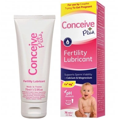 Sasmar vaisingumo lubrikantas Conceive Plus, 75 ml Sasmar vaisingumo lubrikantas Conceive Plus, 75 ml