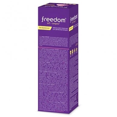 JoyDivision tamponai Mini Freedom, 10 vnt. 2 JoyDivision tamponai Mini Freedom, 10 vnt. 2
