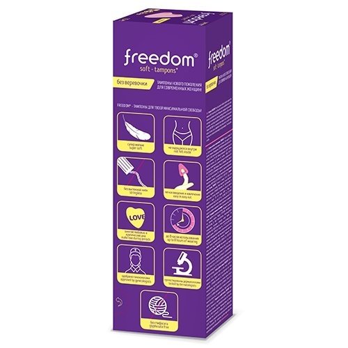 JoyDivision tamponai Mini Freedom, 10 vnt. 1