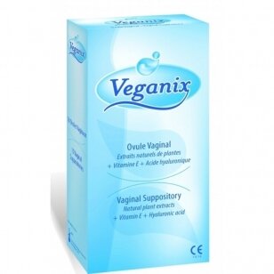 Veganix makšties ovulės, 10 vnt.