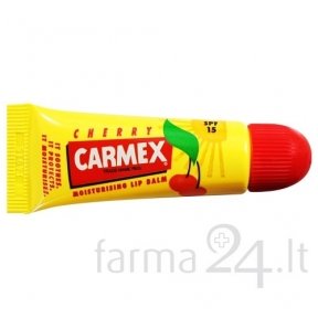 Carmex vyšnių skonio lūpų balzamas 10 g